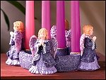 Angel Advent Wreath
